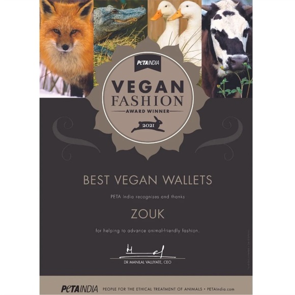 Zouk Mughal Motif Women's Mini Wallet - Picture 4 of 10